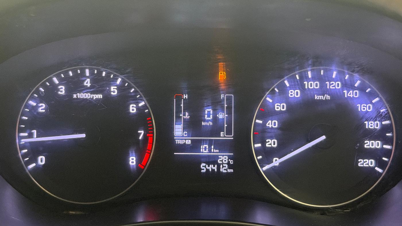 2015 Hyundai Elite i20 MAGNA 1.2, CNG, Manual, 54,402 km, Odometer Image