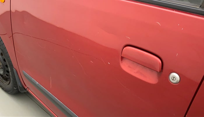 2015 Maruti Wagon R 1.0 VXI, Petrol, Manual, 55,386 km, Front passenger door - Minor scratches