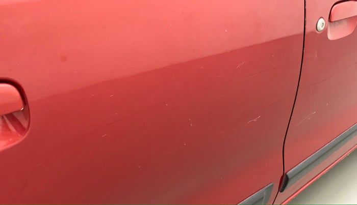 2015 Maruti Wagon R 1.0 VXI, Petrol, Manual, 55,386 km, Right rear door - Minor scratches