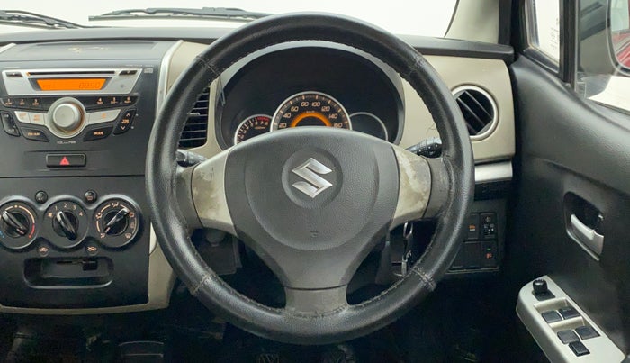 2015 Maruti Wagon R 1.0 VXI, Petrol, Manual, 55,386 km, Steering Wheel Close Up