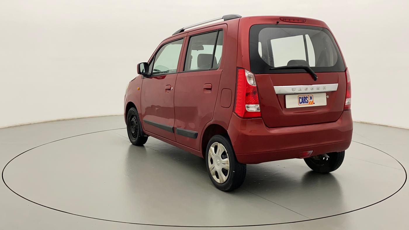 2015 Maruti Wagon R 1.0 VXI, Petrol, Manual, 55,386 km, Left Back Diagonal