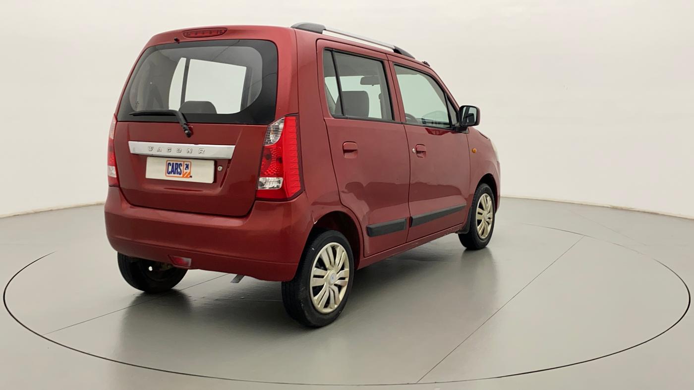 2015 Maruti Wagon R 1.0 VXI, Petrol, Manual, 55,386 km, Right Back Diagonal