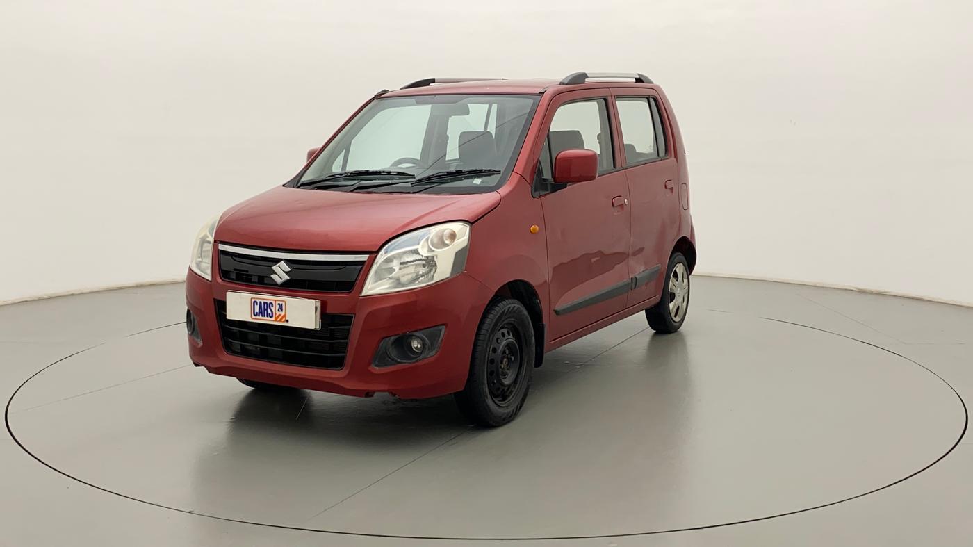 2015 Maruti Wagon R 1.0 VXI, Petrol, Manual, 55,386 km, Left Front Diagonal