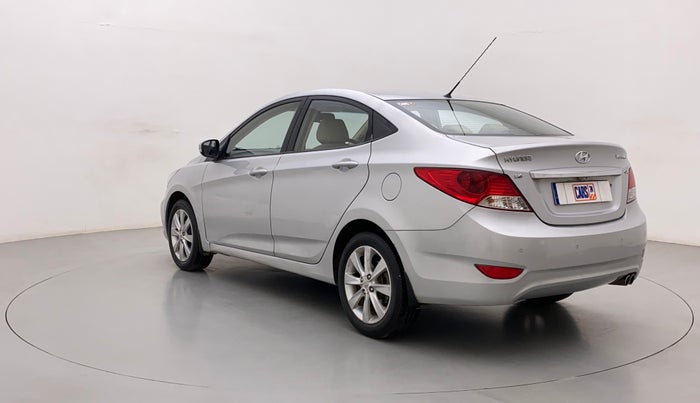 2012 Hyundai Verna FLUIDIC 1.6 VTVT SX, Petrol, Manual, 88,309 km, Left Back Diagonal