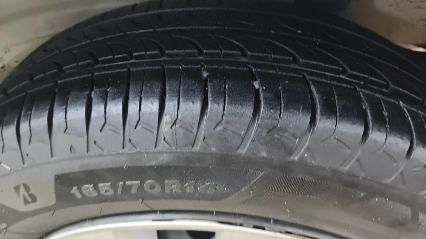 2020 Maruti New Wagon-R VXI 1.2 AMT, Petrol, Automatic, 98,365 km, Left Rear Tyre Tread