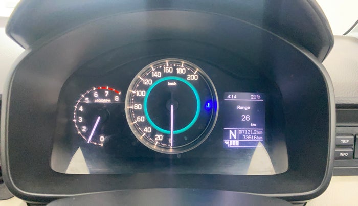 2018 Maruti IGNIS ZETA 1.2 AMT, CNG, Automatic, 73,516 km, Odometer Image