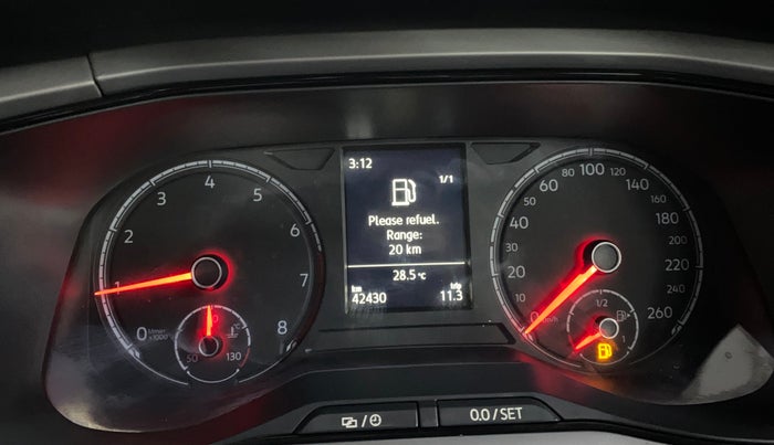 2022 Volkswagen TAIGUN HIGHLINE 1.0 TSI MT, Petrol, Manual, 42,419 km, Odometer Image