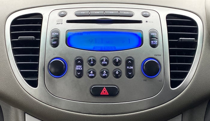 2011 Hyundai i10 SPORTZ 1.2 KAPPA2, Petrol, Manual, 47,888 km, Infotainment System