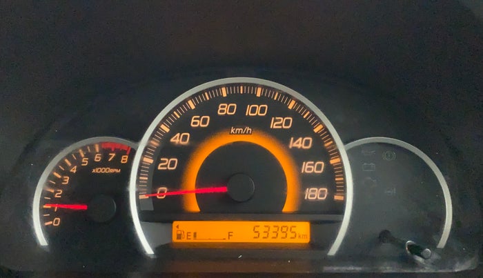2014 Maruti Wagon R 1.0 VXI, Petrol, Manual, 53,394 km, Odometer Image