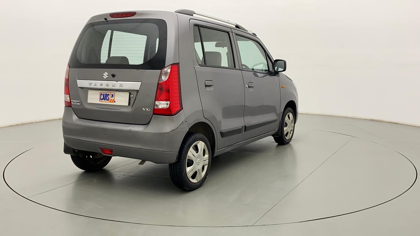2014 Maruti Wagon R 1.0 VXI, Petrol, Manual, 53,394 km, Right Back Diagonal