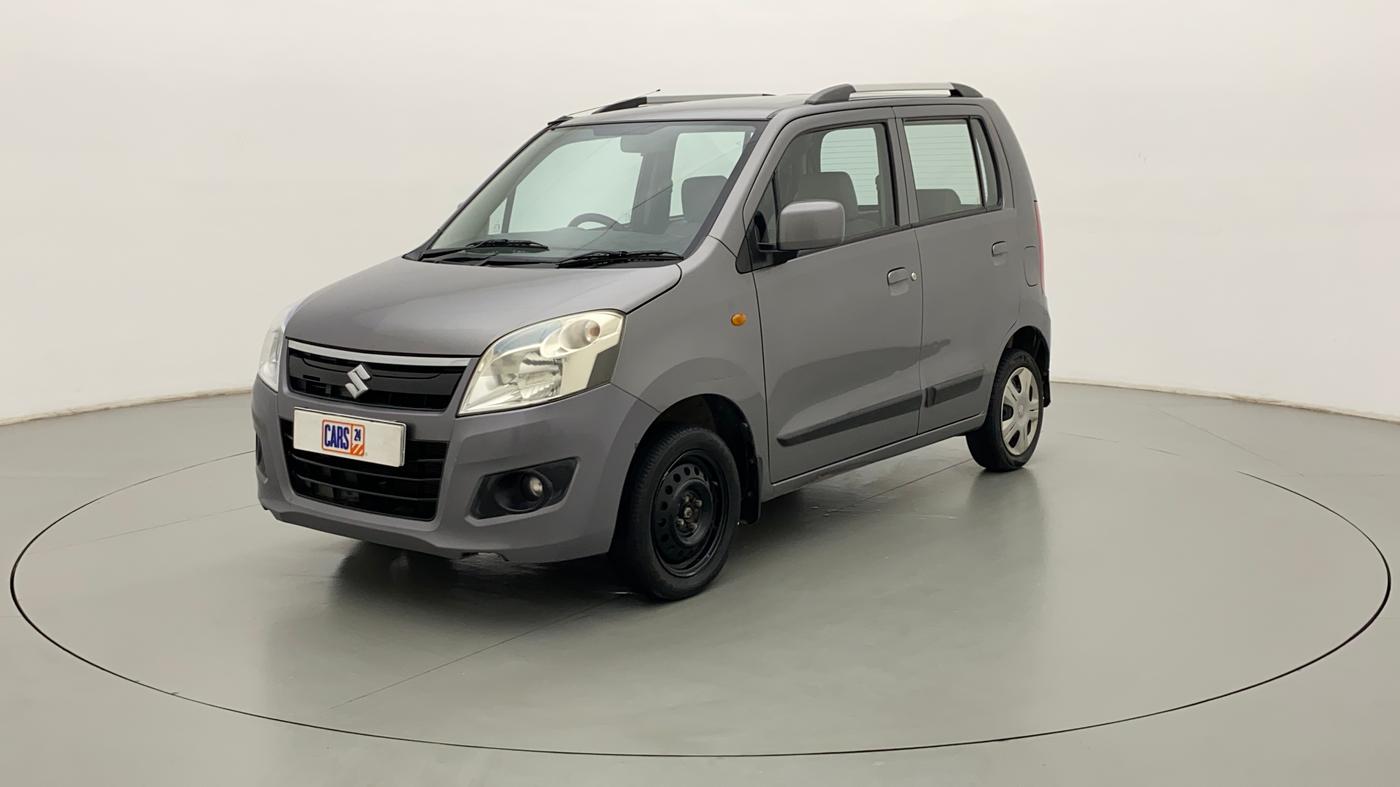 2014 Maruti Wagon R 1.0 VXI, Petrol, Manual, 53,394 km, Left Front Diagonal