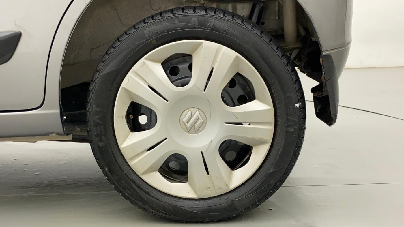 2014 Maruti Wagon R 1.0 VXI, Petrol, Manual, 53,394 km, Left Rear Wheel