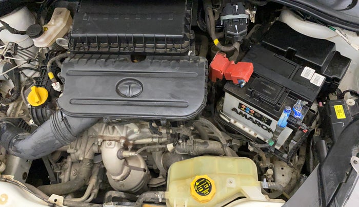2023 Tata TIGOR XZ PETROL, Petrol, Manual, 14,553 km, Engine View - Left