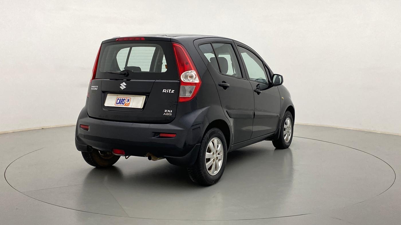 2010 Maruti Ritz ZXI, Petrol, Manual, 27,478 km, Right Back Diagonal