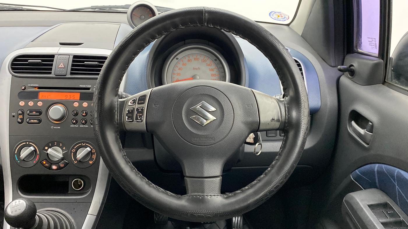 2010 Maruti Ritz ZXI, Petrol, Manual, 27,478 km, Steering Wheel Close Up