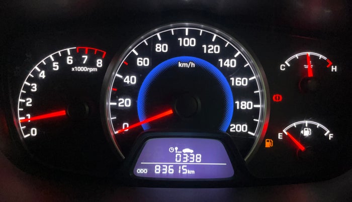 2015 Hyundai Grand i10 SPORTZ 1.2 KAPPA VTVT, Petrol, Manual, 83,606 km, Odometer Image