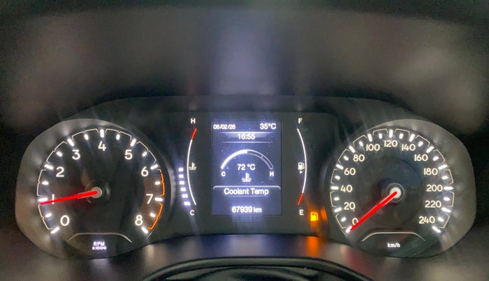 2021 Jeep Compass SPORT 1.4 PETROL, Petrol, Manual, 67,939 km, Odometer Image