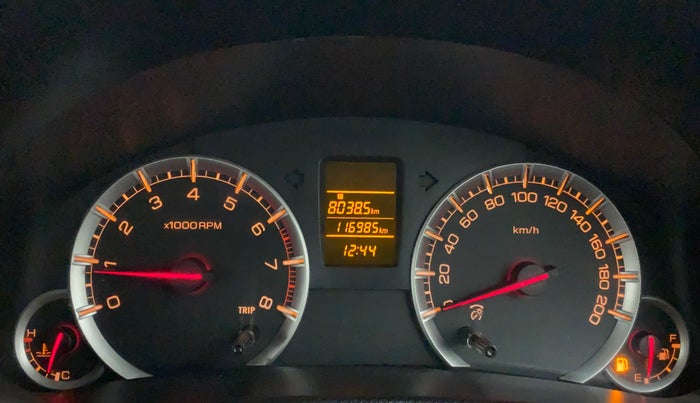 2015 Maruti Swift VXI, Petrol, Manual, 1,16,985 km, Odometer Image