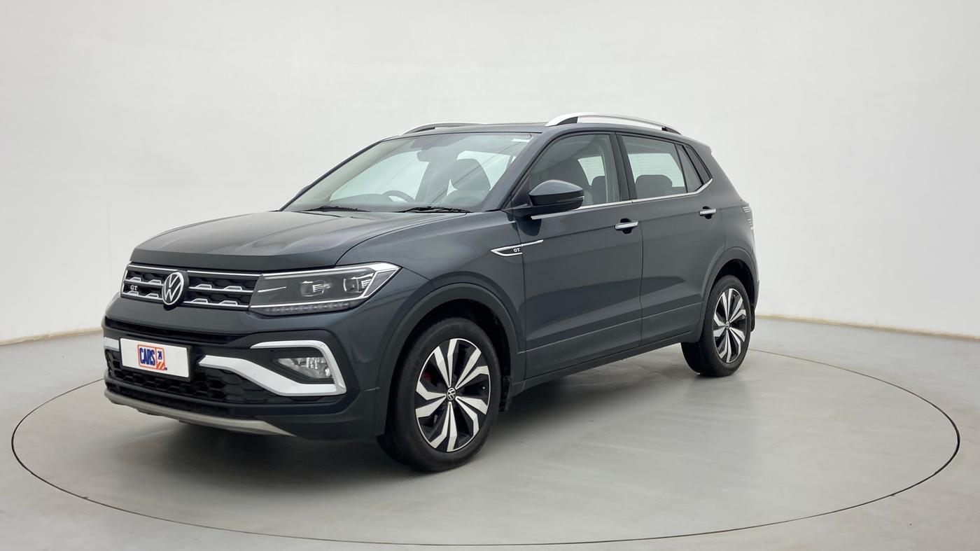 2021 Volkswagen TAIGUN GT PLUS 1.5 TSI DSG, Petrol, Automatic, 33,272 km, Left Front Diagonal