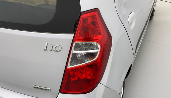 2012 Hyundai i10 MAGNA 1.2, Petrol, Manual, 73,009 km, Right tail light - Minor scratches