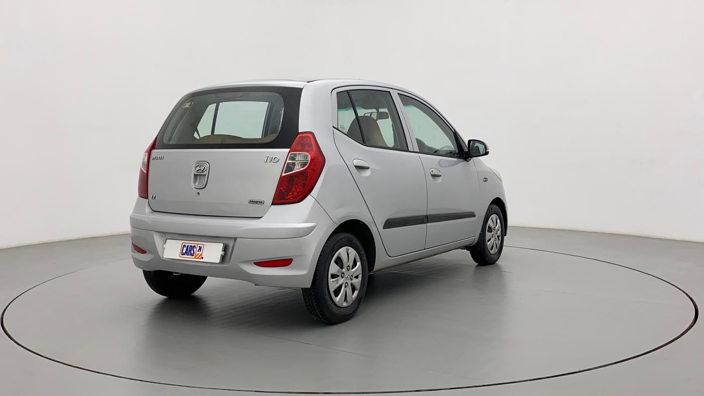 2012 Hyundai i10 MAGNA 1.2, Petrol, Manual, 73,009 km, Right Back Diagonal