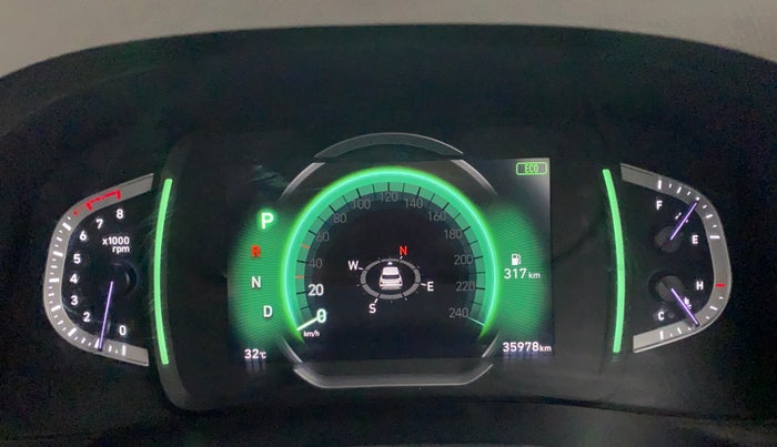 2021 Hyundai Creta SX (O) IVT 1.5 PETROL, Petrol, Automatic, 35,970 km, Odometer Image