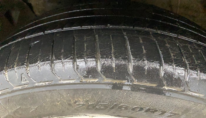 2021 Hyundai Creta SX (O) IVT 1.5 PETROL, Petrol, Automatic, 35,970 km, Left Front Tyre Tread