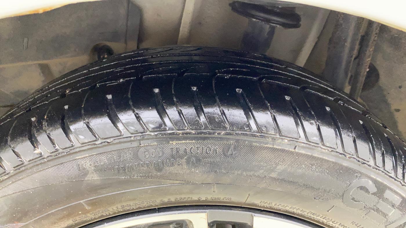 2020 Tata TIGOR XZA PLUS PETROL, Petrol, Automatic, 37,343 km, Left Rear Tyre Tread