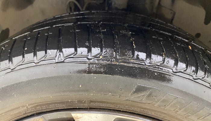 2021 Tata TIGOR XZA PLUS PETROL, Petrol, Automatic, 40,065 km, Left Front Tyre Tread