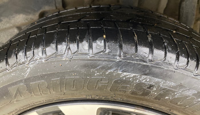 2021 Tata TIGOR XZA PLUS PETROL, Petrol, Automatic, 40,065 km, Left Rear Tyre Tread