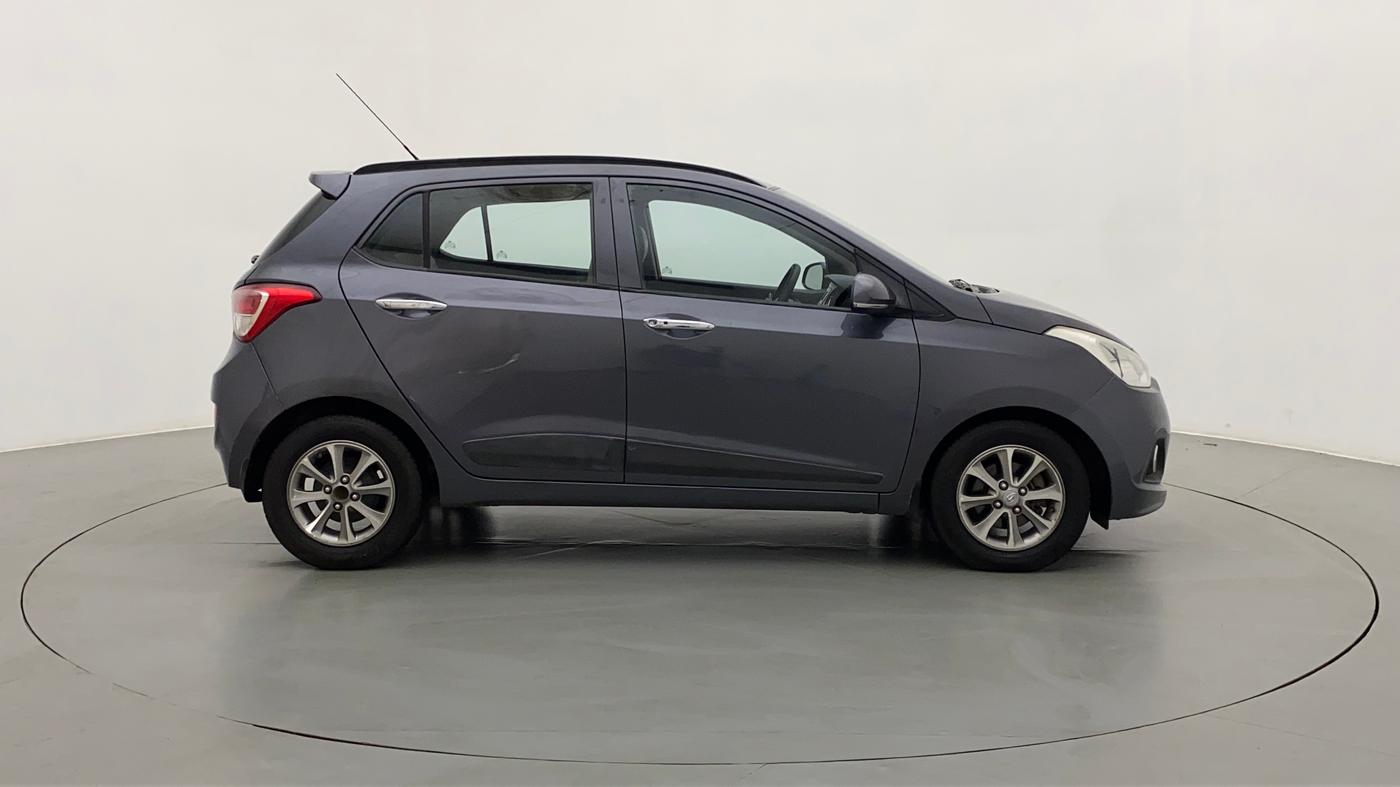 2016 Hyundai Grand i10 ASTA (O) AT 1.2 KAPPA VTVT, Petrol, Automatic, 1,15,113 km, Right Side