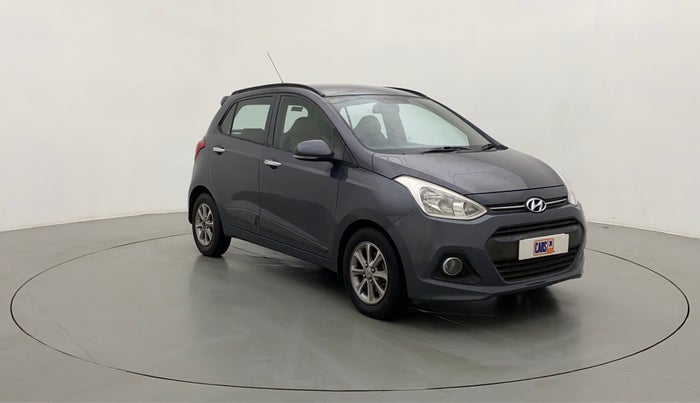 2016 Hyundai Grand i10 ASTA (O) AT 1.2 KAPPA VTVT, Petrol, Automatic, 1,15,113 km, Right Front Diagonal