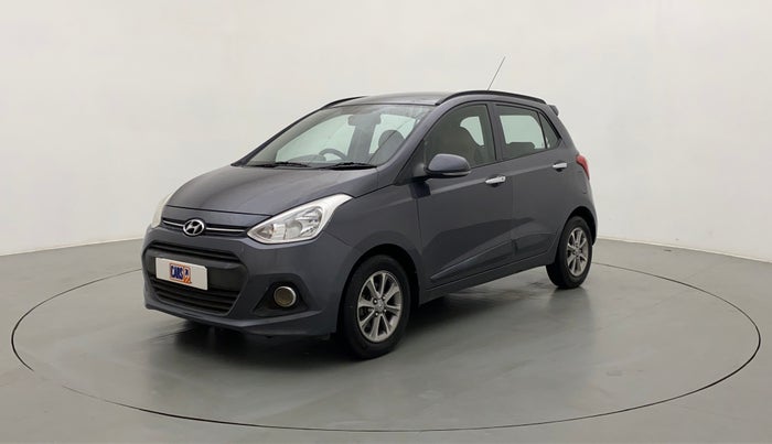 2016 Hyundai Grand i10 ASTA (O) AT 1.2 KAPPA VTVT, Petrol, Automatic, 1,15,113 km, Left Front Diagonal