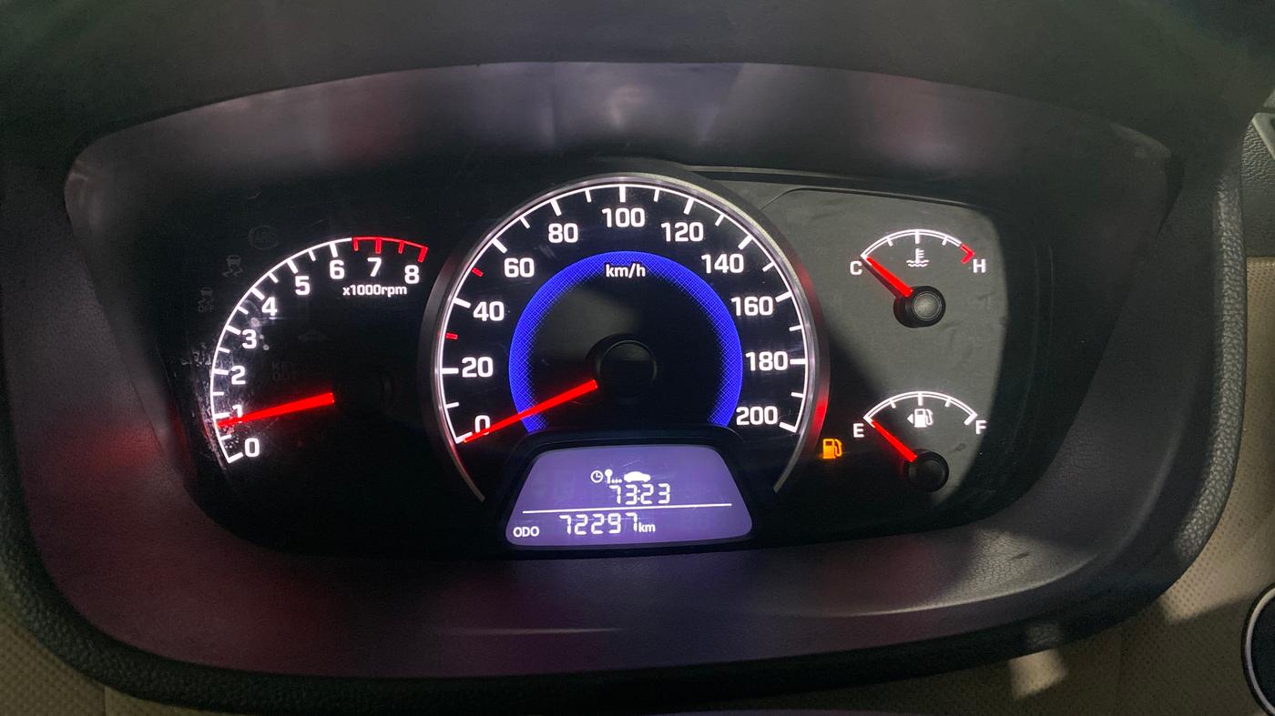 2017 Hyundai Grand i10 ASTA 1.2 KAPPA VTVT, Petrol, Manual, 72,294 km, Odometer Image