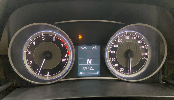 2019 Maruti Dzire VXI AMT, Petrol, Automatic, 53,088 km, Odometer Image