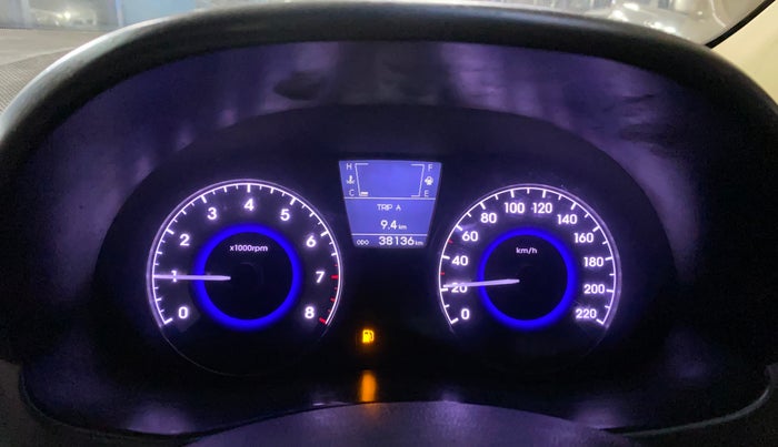 2012 Hyundai Verna FLUIDIC 1.6 VTVT SX, Petrol, Manual, 38,133 km, Odometer Image