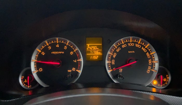 2015 Maruti Swift VXI, Petrol, Manual, 71,706 km, Odometer Image