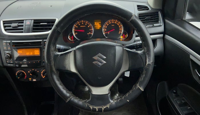 2015 Maruti Swift VXI, Petrol, Manual, 71,706 km, Steering Wheel Close Up