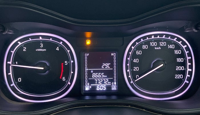 2017 Maruti Vitara Brezza ZDI PLUS, Diesel, Manual, 77,323 km, Odometer Image