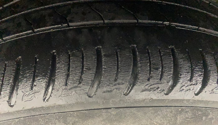 2021 Tata ALTROZ XZ PETROL, Petrol, Manual, 43,470 km, Right Rear Tyre Tread