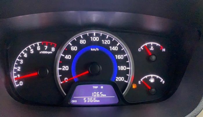 2017 Hyundai Grand i10 SPORTZ 1.2 KAPPA VTVT, Petrol, Manual, 5,359 km, Odometer Image