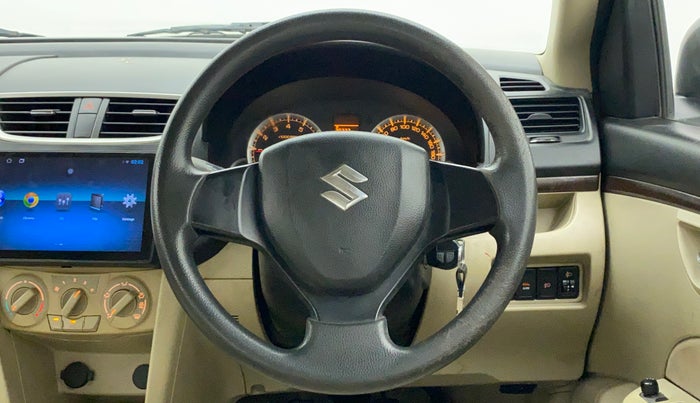 2012 Maruti Swift Dzire VXI, Petrol, Manual, 93,869 km, Steering Wheel Close Up