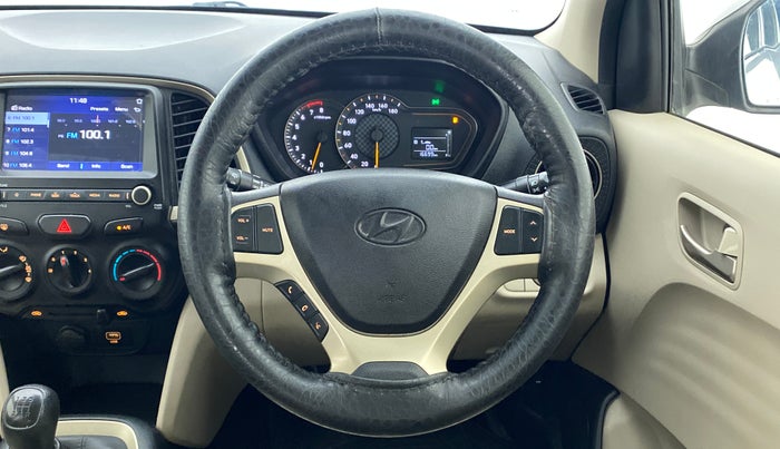 2018 Hyundai NEW SANTRO ASTA 1.1 MT, Petrol, Manual, 16,799 km, Steering Wheel Close Up