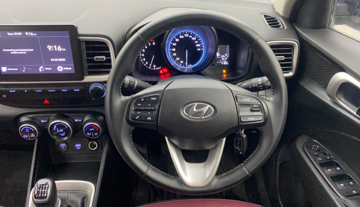 2021 Hyundai VENUE SX 1.0 TURBO, Petrol, Manual, 4,141 km, Steering Wheel Close Up