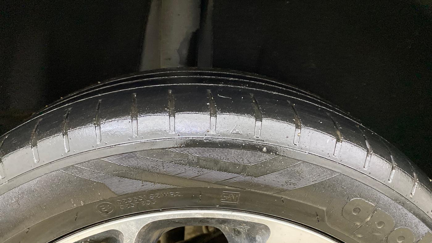2020 Toyota Glanza G, Petrol, Manual, 67,150 km, Right Rear Tyre Tread