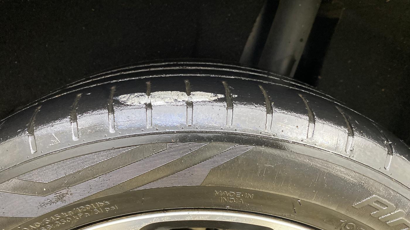 2020 Toyota Glanza G, Petrol, Manual, 67,150 km, Left Rear Tyre Tread