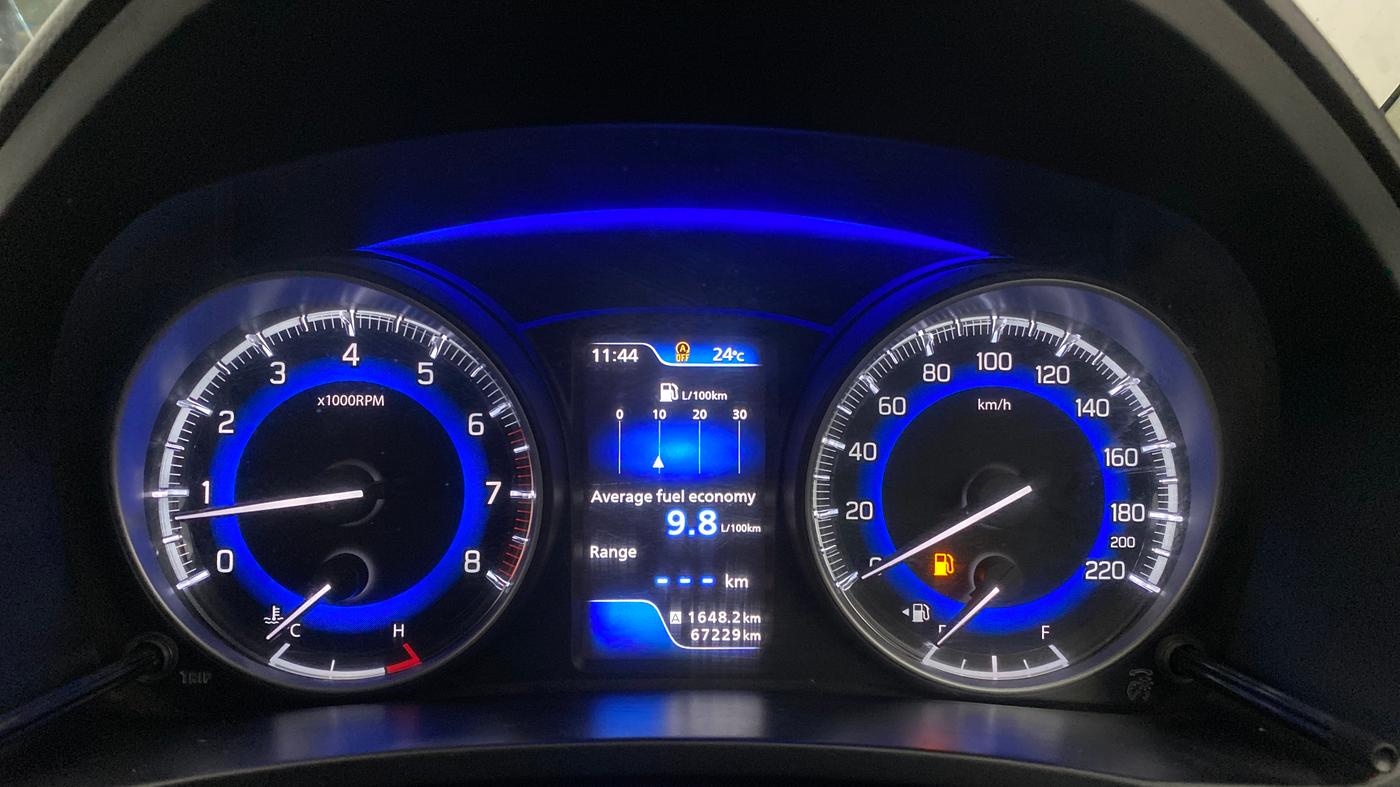 2020 Toyota Glanza G, Petrol, Manual, 67,150 km, Odometer Image