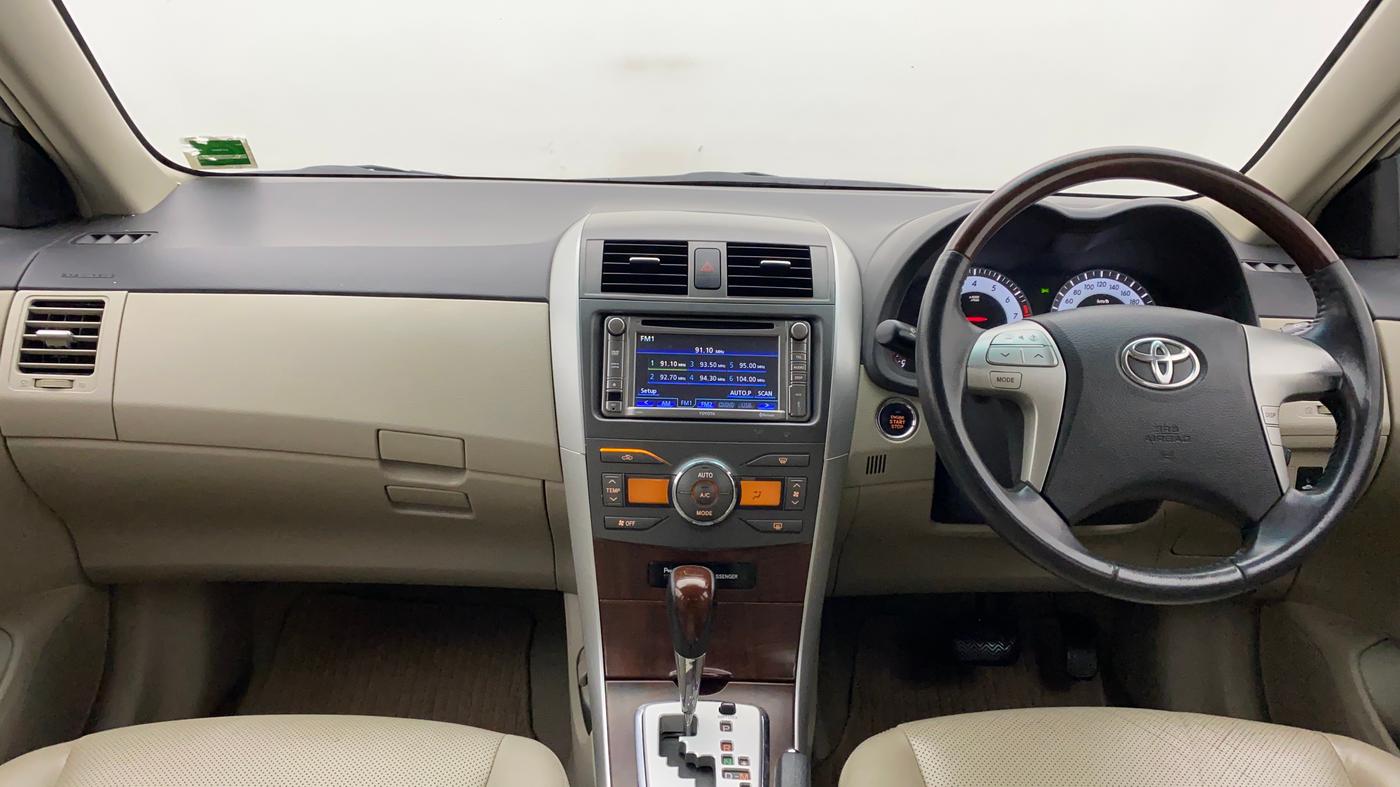 2011 Toyota Corolla Altis VL AT PETROL, Petrol, Automatic, 76,667 km, Dashboard