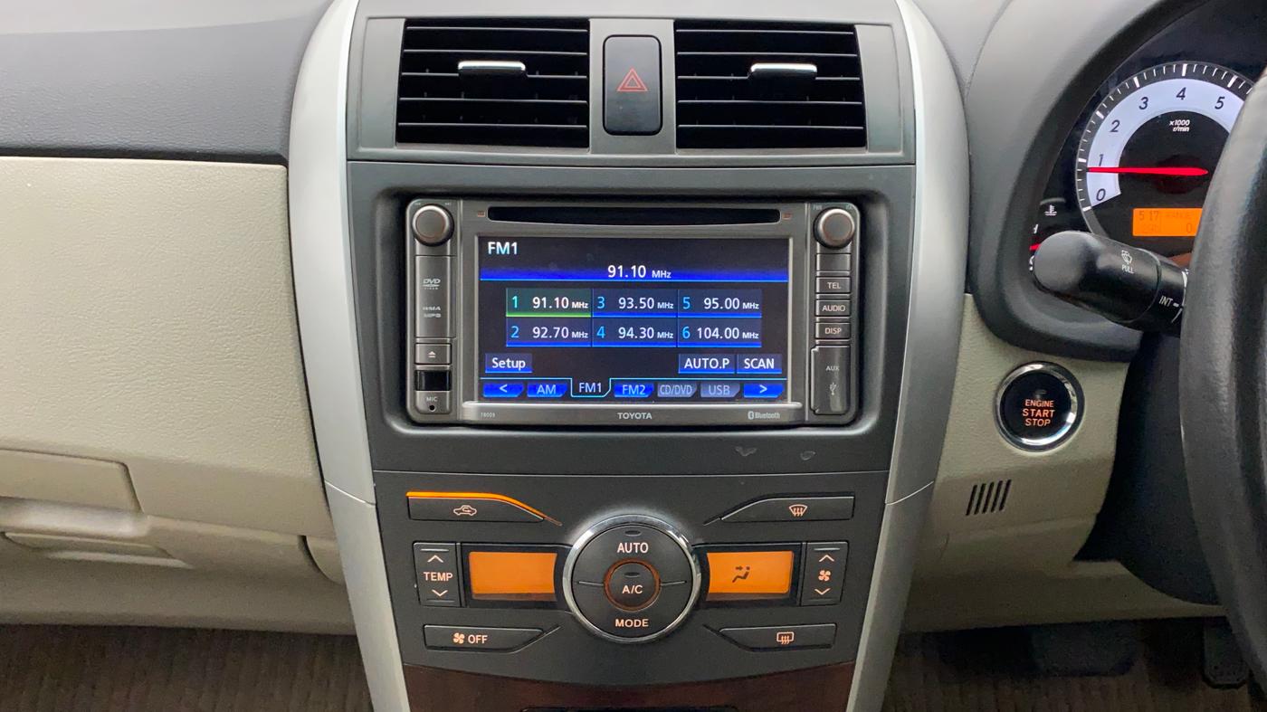 2011 Toyota Corolla Altis VL AT PETROL, Petrol, Automatic, 76,667 km, Air Conditioner