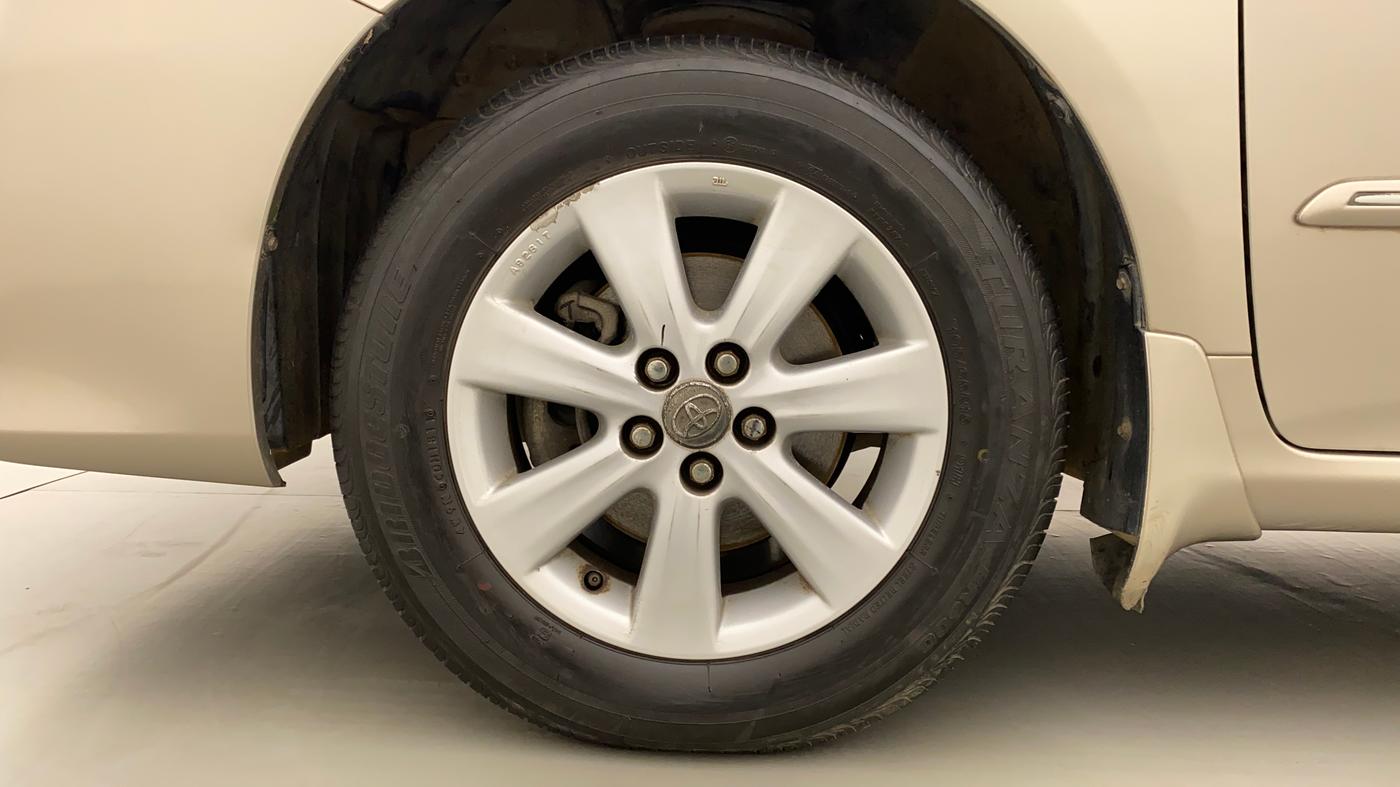 2011 Toyota Corolla Altis VL AT PETROL, Petrol, Automatic, 76,667 km, Left Front Wheel